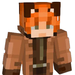 FusionFoxy42 Minecraft avatar bust