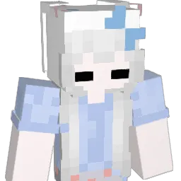 Fuwiina Minecraft avatar bust