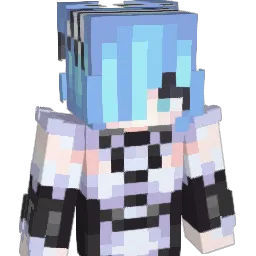 FuyumiKuNe Minecraft avatar bust