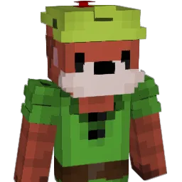Fuzifu Minecraft avatar bust