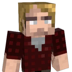 Fuzz747 Minecraft avatar bust