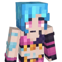 Fuzzdle Minecraft avatar bust