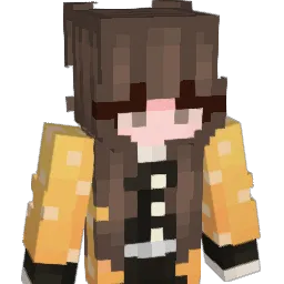 FuzzyChiknNuggy Minecraft avatar bust