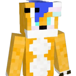 FuzzyTheFox Minecraft avatar bust