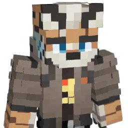 FuzzyWrath Minecraft avatar bust