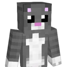 FuzzzzyCat Minecraft avatar bust