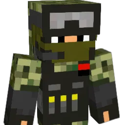 G0GG0G Minecraft avatar bust
