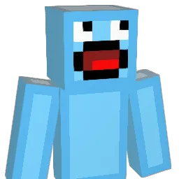G8Mbue Minecraft avatar bust