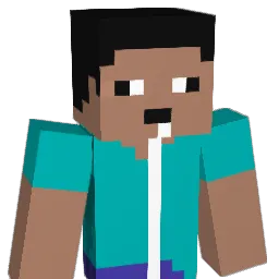 G974 Minecraft avatar bust