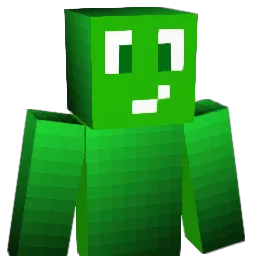 GANBAREman Minecraft avatar bust
