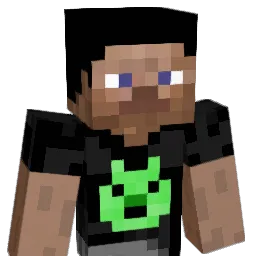 GC123456 Minecraft avatar bust