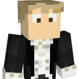 GG1250 Minecraft avatar bust