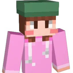 GGUMJO Minecraft avatar bust