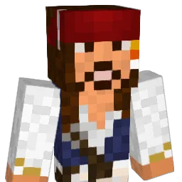 GGcarrot Minecraft avatar bust
