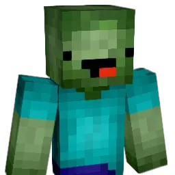 GHO5T3M Minecraft avatar bust