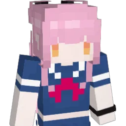 GKGGG Minecraft avatar bust