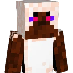 GLITTERTEETH Minecraft avatar bust