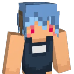 GLNR Minecraft avatar bust