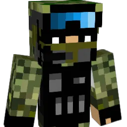 GLNW20002 Minecraft avatar bust