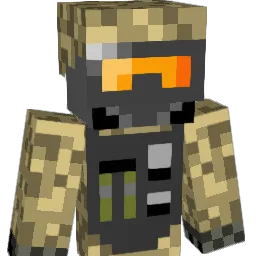 GMC2306 Minecraft avatar bust