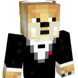 GMDoggo Minecraft avatar bust