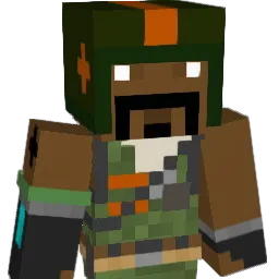 GOLDENSALT Minecraft avatar bust