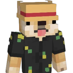 GRINCHIER Minecraft avatar bust