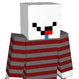 GT081 Minecraft avatar bust