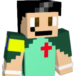 GUSOVSKI Minecraft avatar bust