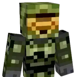 G_0_A_T Minecraft avatar bust
