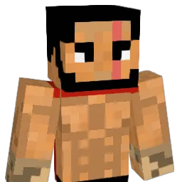 Ga1axies Minecraft avatar bust