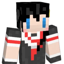 Gachilia Minecraft avatar bust