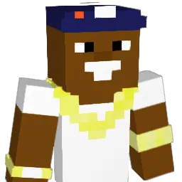 Gaengbang Minecraft avatar bust