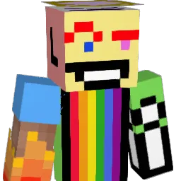 Gaffaraff Minecraft avatar bust