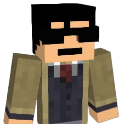 Gagaa Minecraft avatar bust