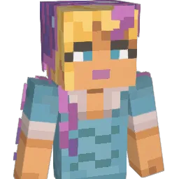 Gailchips Minecraft avatar bust