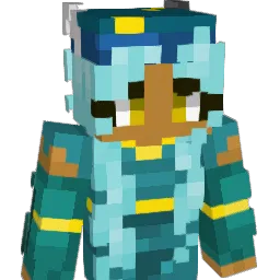 GalactiGal Minecraft avatar bust