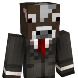 Galaga Minecraft avatar bust