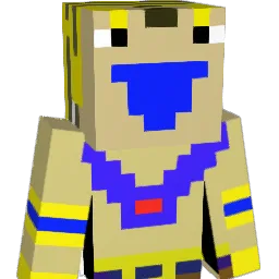 Galashka Minecraft avatar bust