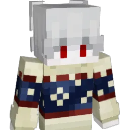 Galaxes Minecraft avatar bust