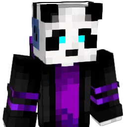 GalaxxyPanda Minecraft avatar bust