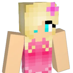 Galinda Minecraft avatar bust
