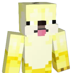 Gallll Minecraft avatar bust