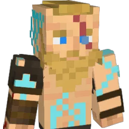 Gallonimus Minecraft avatar bust