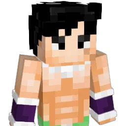 GamerBubi Minecraft avatar bust