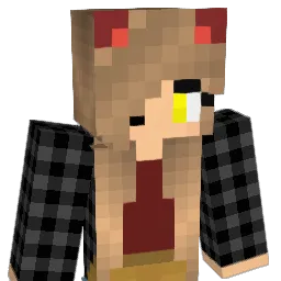 GamerFoxy Minecraft avatar bust