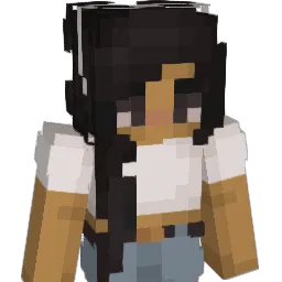 GamerGirl122 Minecraft avatar bust