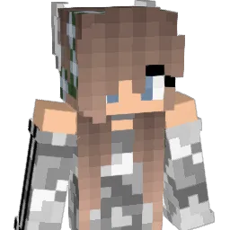 GamerGirl3283 Minecraft avatar bust