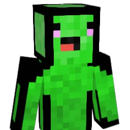 GamerSpams Minecraft avatar bust