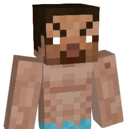 GamezJohn Minecraft avatar bust